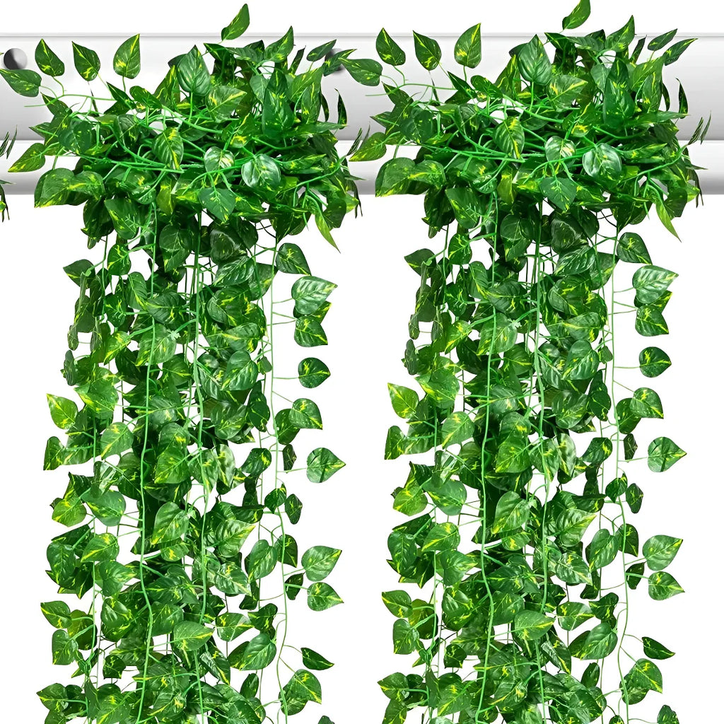 Enredaderas Artificiales Jardin Vertical Pack X 12 Unidades Decoracion
