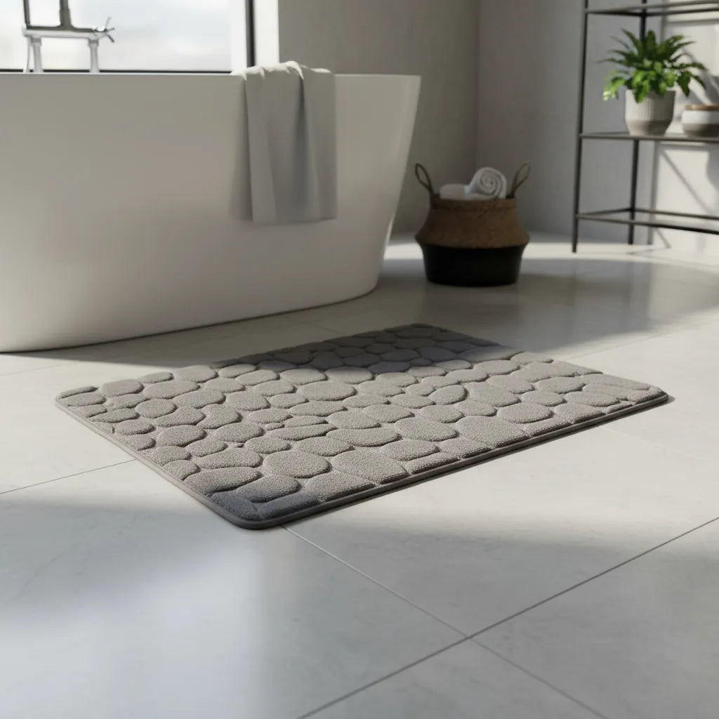 Alfombra De Baño Antideslizante Microfibra