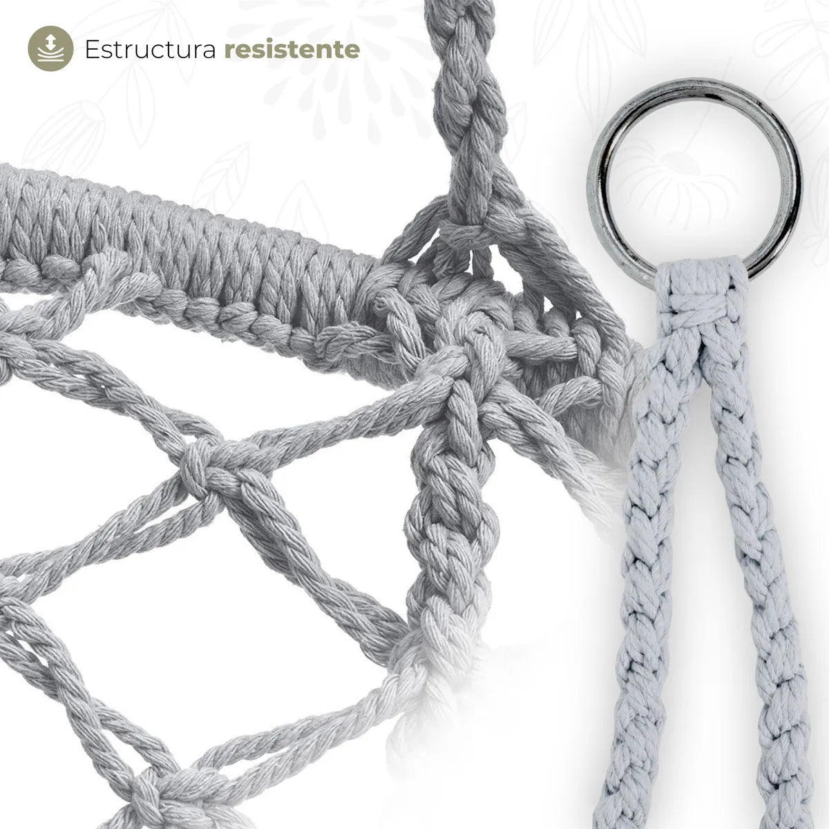 Silla Sillon Colgante Hamaca Paraguaya Estilo Bohemio