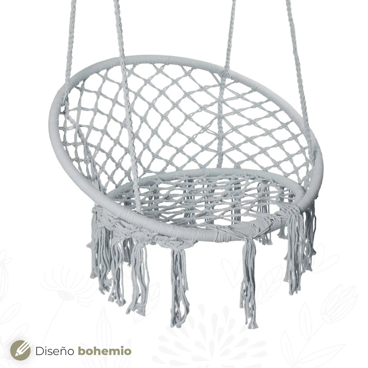 Silla Sillon Colgante Hamaca Paraguaya Estilo Bohemio