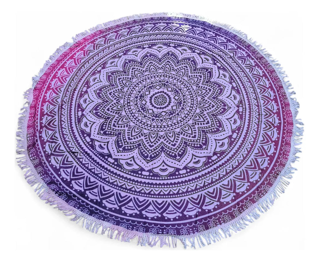 Toallon Toalla Playero Mandala 100% Poliester 150cm